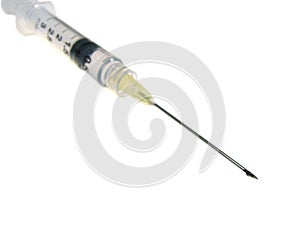 Hypodermic needle point photo