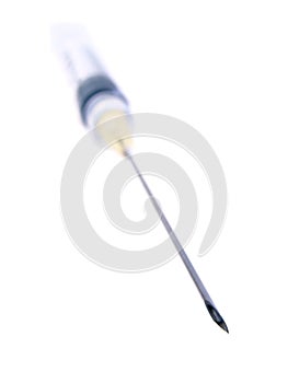 Hypodermic needle point photo