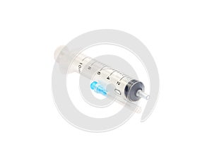 Hypodermic syringe photo