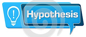 Hypothesis Blue Comment Symbol Horizontal