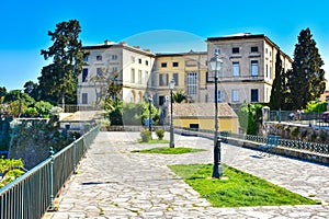 Hystoric building in the old Corfu Town