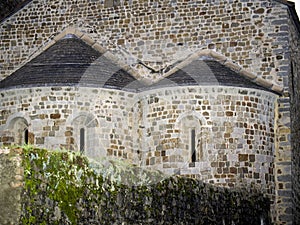 hystorical romanesque church in la spezia dedicated to san venerio