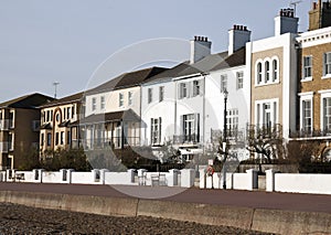 Hythe seafront kent photo