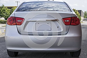 Hyundai rear end photo