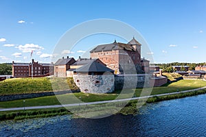 HÃ¤me castle in summer in HÃ¤meenlinna, Finland