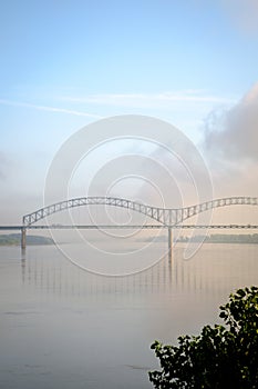 I-40 Bridge over the Mississippi River near Memphis, Tennessee