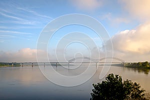 I-40 Bridge over the Mississippi River near Memphis, Tennessee