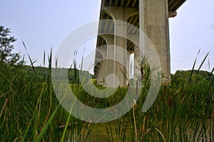 I-80 bridge over Cuyahoga Valley Park, Ohio