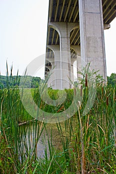 I-80 bridge over Cuyahoga Valley Park, Ohio