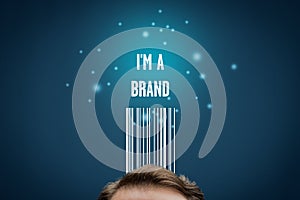 I am a brand - marketing with personal branding concept