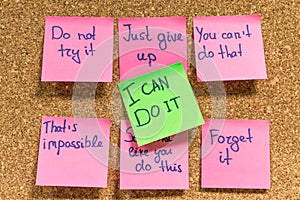 I can do it, motivation