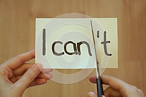 I can, I can`t. Motivation