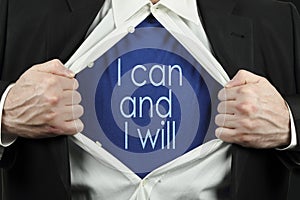 I can and I will