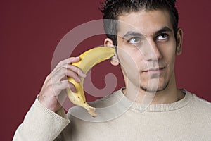 I can't hear you I have a bananna in my ear