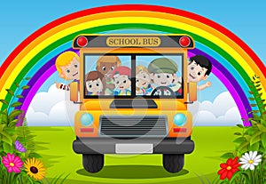 I children of a school bus