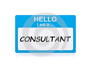 I am a consultant tag