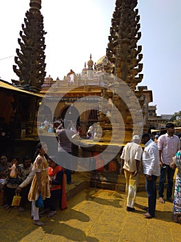 Indian  temple  outer view