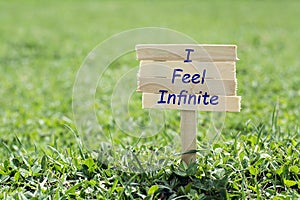 I feel infinite