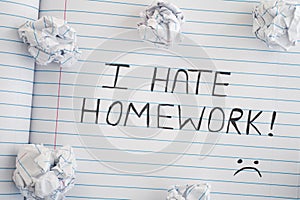 I Hate Homework
