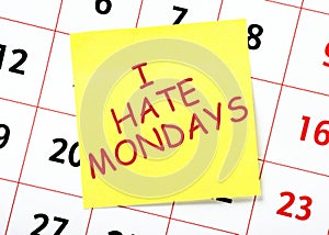 I Hate Mondays