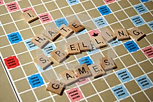 I hate spelling games photo