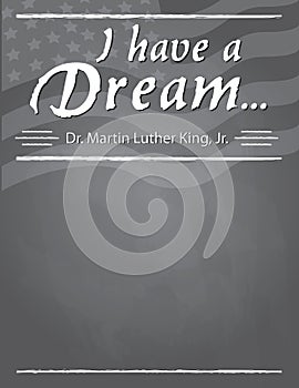 I have a Dream Martin Luther King Jr. Day Template