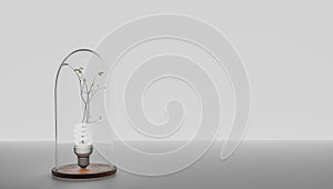 I have an idea and I want to protect it. Patenting an idea. Eureka, I have an idea. Light bulb symbol related to an idea. The