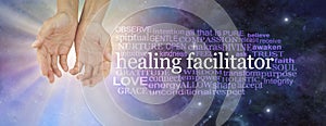 I am a healing facilitator word cloud