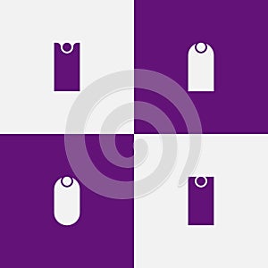 I letter logo set design. I letter logo design on different background. I creative initials letter logo concept. I unique design