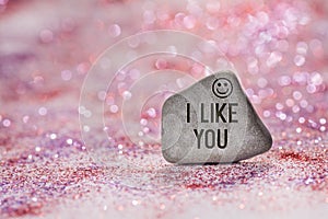 I like you engrave on stone