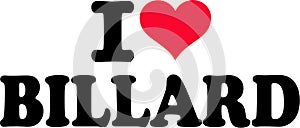 I Love Billard