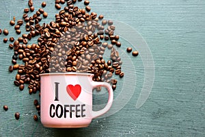 I love coffee.