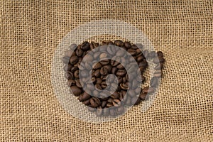 I love coffee concept, close up