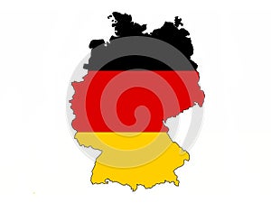 I love Germany, super quality abstract business poster