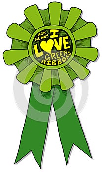 I love Green Ribbons photo