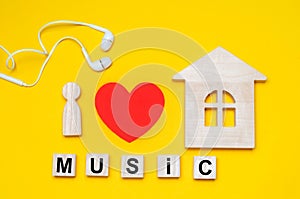 I love house music. Electonic music. electro, trance, deep house photo