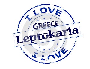 I love Leptokaria Greece