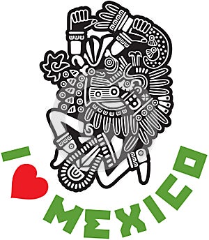 I Love Mexico Template Design