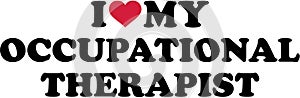 I love my occupational therapist