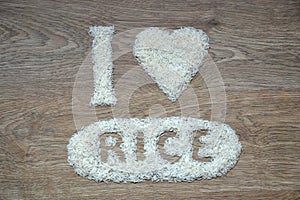 I love rice