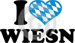 I love wiesn bavarian pattern