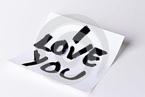 I love you card