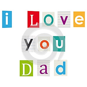 I love you Dad.