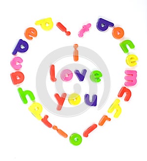 I love you message