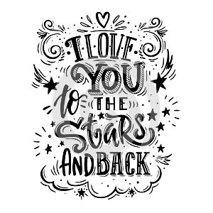 I love you to the stars and back