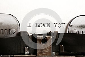 I LOVE YOU