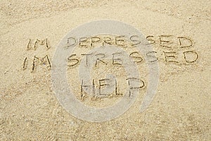 Depressed, stressed. HELP