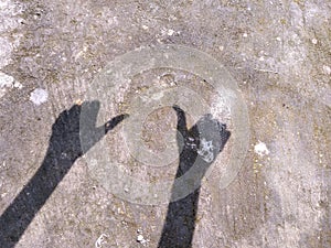 the shadow of my hand that explains some code