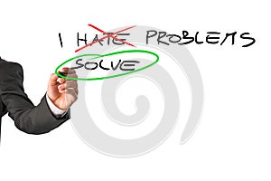 I solve problems photo