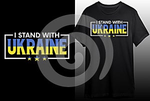 I Stand with Ukraine Choose peace Pray for Ukraine T-shirt design